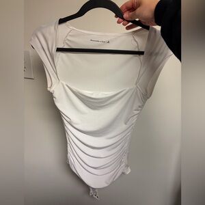 Abercrombie & Fitch White Bodysuit